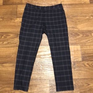 Tahari checkered work pants